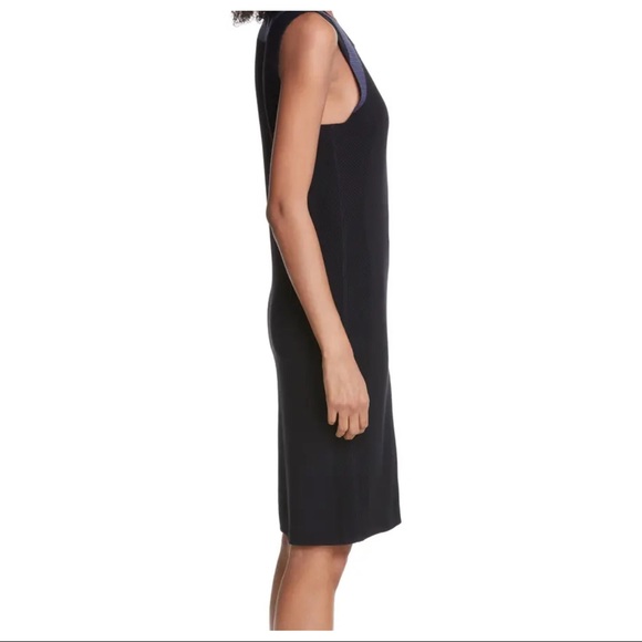 NEW VINCE BLACK SLEEVELESS SWEATER DRESS - Picture 5 of 9